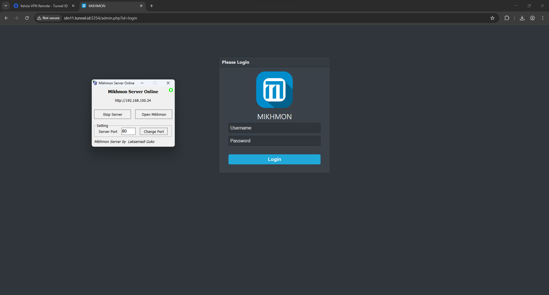 Tunnel ID Port Forwarding 6